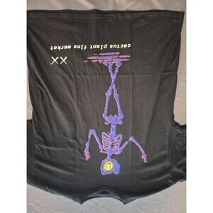 Cactus Flea Plant Market X Kaws Black Size 2XL
